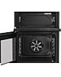 Hotpoint HDE6VDB1 60cm Freestanding Electric Double Oven Cooker with Multiflow