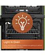 Hotpoint HDE6VDB1 60cm Freestanding Electric Double Oven Cooker with Multiflow