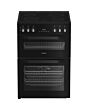 Hotpoint HDE6VDB1 60cm Freestanding Electric Double Oven Cooker with Multiflow