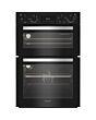 Hotpoint DIH10DB Built-In Double Oven - Black