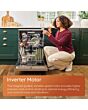 Hotpoint HP2FFC14BN6WUK Freestanding Full Size Dishwasher with Rapid Wash