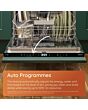 Hotpoint H7IB16M6LUK 16 Place Setting Integrated Full Size Dishwasher with Third Rack
