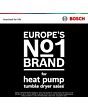 Bosch WQH246DRGB, Heat pump tumble dryer