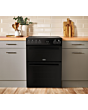 Belling FSA VISION 60Ei 60cm Electric Induction Cooker with Double Oven - Black