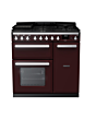 Rangemaster ESDL90DFPBOR/CM1 Estel Deluxe 90 Dual Fuel Range Cooker - Bordeaux - A Rated