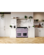 Rangemaster ESDL90DFPBOR/CM1 Estel Deluxe 90 Dual Fuel Range Cooker - Bordeaux - A Rated