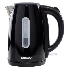 Daewoo SDA1684GE Kensington 1.7L 3KW Black Jug Kettle