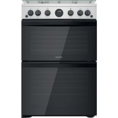 Indesit ID67G0MCX/UK Double Cooker - Inox