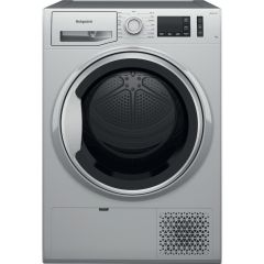 Hotpoint NT M11 92SSK UK Freestanding 9kg Heat Pump Tumble Dryer - Silver