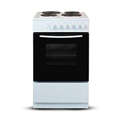 Montpellier CSE46W 50cm Electric Cooker - White