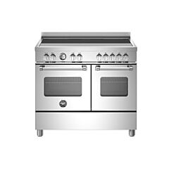 Bertazzoni MAS105I2EXC Master 100cm Range Cooker Twin Oven Induction Stainless Steel