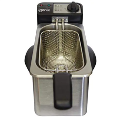 Igenix IG8015 1.5L Mini Fryer Stainless Steel
