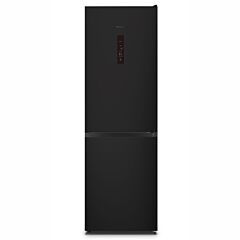 Teknix FFH1865BIX 60cm 70/30 Fridge Freezer Total No Frost with Metal Tech Cooling - Black Steel