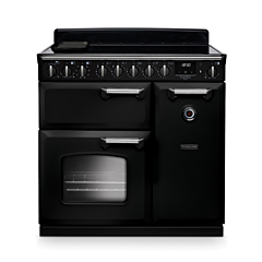 Rangemaster CLDL90EIPCBL/CM1 Classic Deluxe 90 Induction Range Cooker - Charcoal Black - A Rated