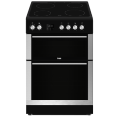 Creda C60CDOX 60cm Freestanding Ceramic Double Oven Cooker