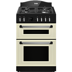 Creda C60DFMRCRM 60cm Traditional Mini Dual Fuel Range Cooker