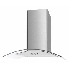 Lifestyle LSHDGC60S 60cm Curved Glass Chimney Hood