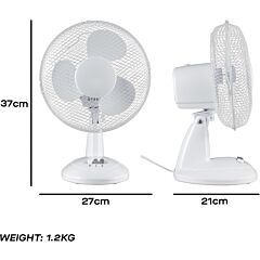Daewoo COL1062 9' Desk Fan