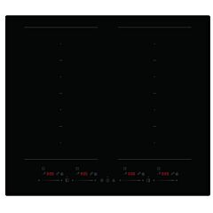 Midea MIH742F558K3 Induction Hob with 2 Flex zones with Twin Bridge Technology and Auto Heat Transfe