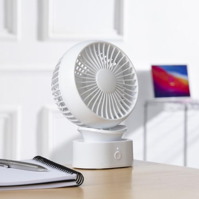 Daewoo COL1540GE Table Mini Fan - White