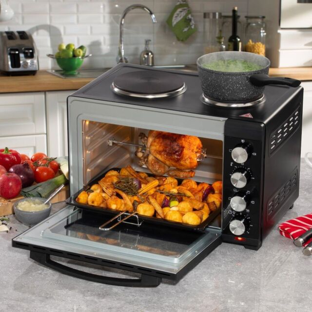 Daewoo SDA1610GE 3000W 42L Electric Oven with Hotplate