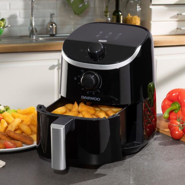 Daewoo SDA2609GE 2L Single Pot Air Fryer - Blk