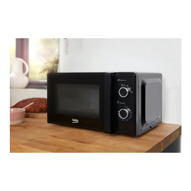 Beko MOC20100BFB 700W 20 Litre Compact Microwave - Black