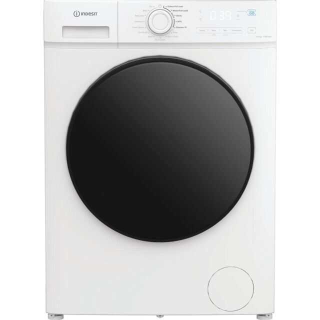Indesit MyTime IDMA 75624 MY TIME UK Washer Dryer with Steam - White - A/D Energy Rating