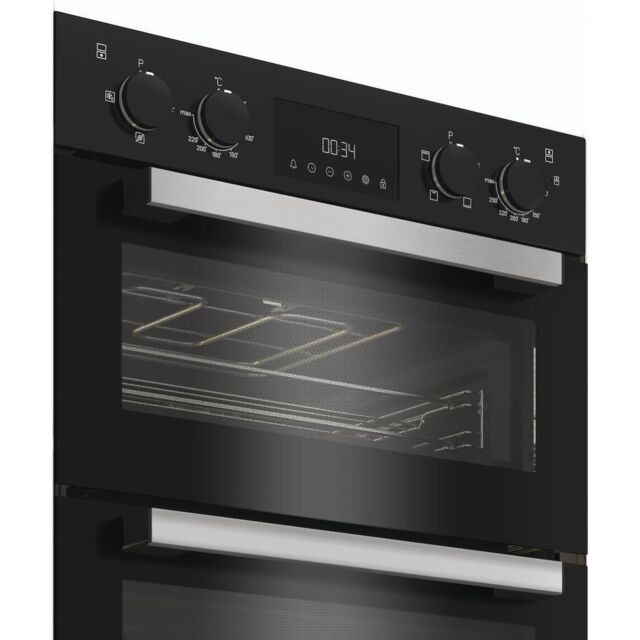 Hotpoint DIH10DB Built-In Double Oven - Black