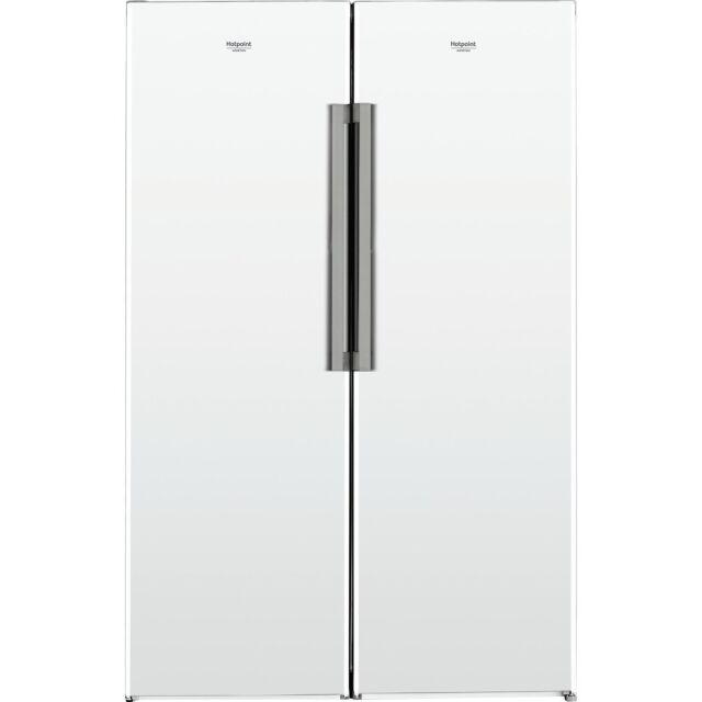 Hotpoint freestanding upright freezer: white