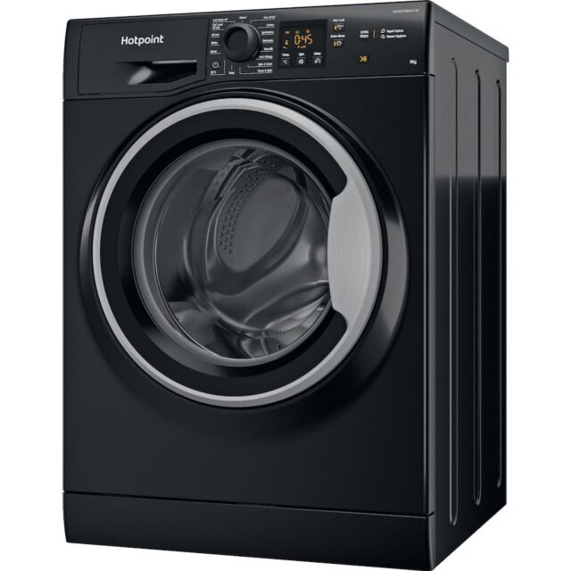 Hotpoint NSWF 944C BS UK N Washing Machine - Black