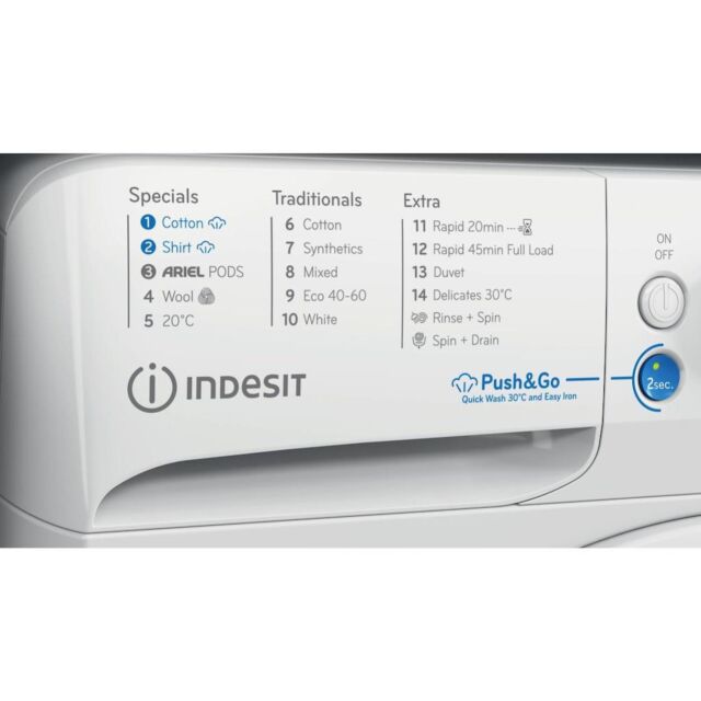 Indesit BWE 71496X WV UK Freestanding 7kg Washing Machine