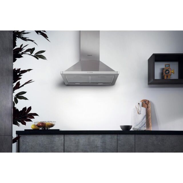 Hotpoint PHPN6.5 FLMX Cooker Hood - Stainless Steel