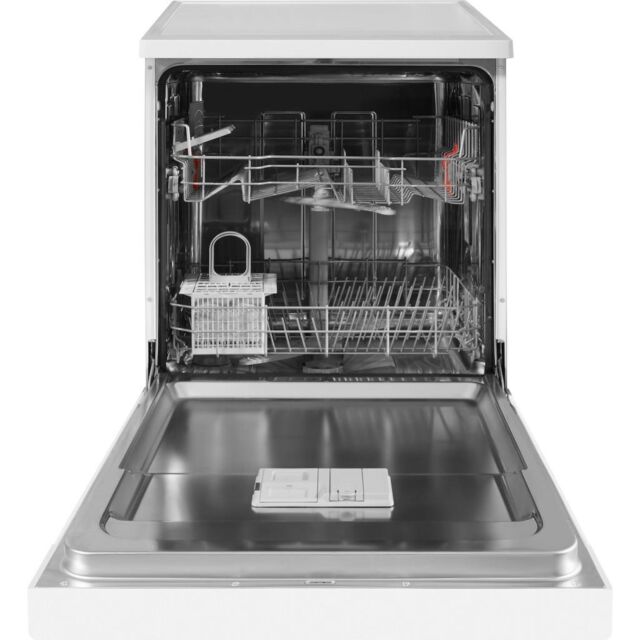 Hotpoint dishwasher: full size, white