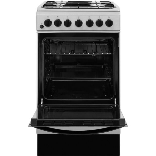 Indesit IS5G4PHSS/UK Dual Fuel Cooker - Stainless Steel