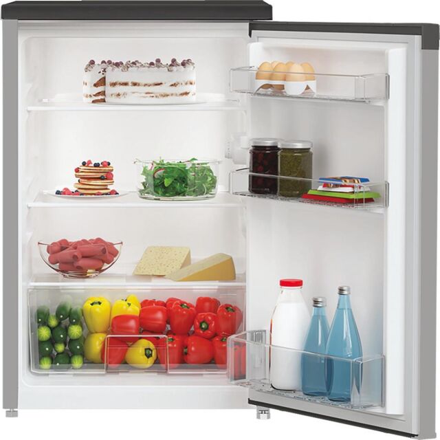Hotpoint H55R1112XUK Freestanding Undercounter Fridge - Inox