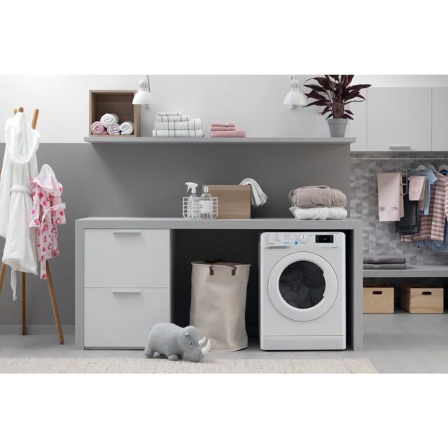 Indesit BDE 961483X W UK N Washer Dryer - White
