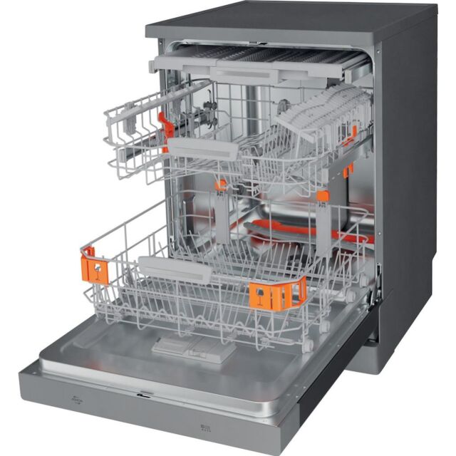 Hotpoint HFP 5O41 WLG X UK Dishwasher - Stainless Steel