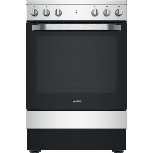 Hotpoint HS67V5KHX Freestanding Electric Cooker - Inox