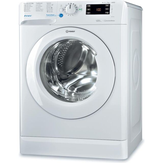 Indesit Freestanding front loading washing machine: 9kg