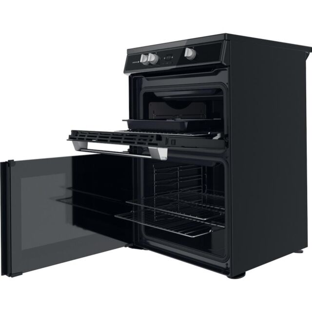 Hotpoint HDT67I9HM2C/UK Double Cooker - Black