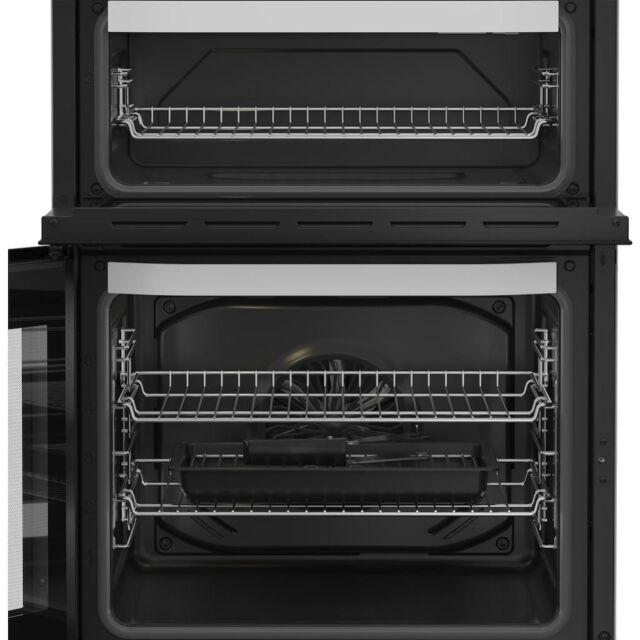 Hotpoint HDE6VDW 60cm Electric Cooker with Ceramic Hob - White