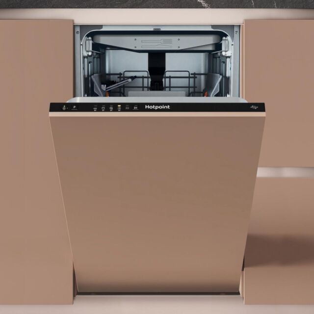 Hotpoint HP4ID11CS80UK Built-In 45cm Slimline Dishwasher with 10 Place Settings