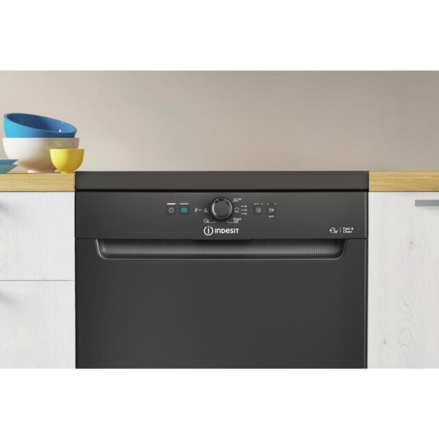 Indesit  DFE 1B19 B UK EcotimeDishwasher - Black
