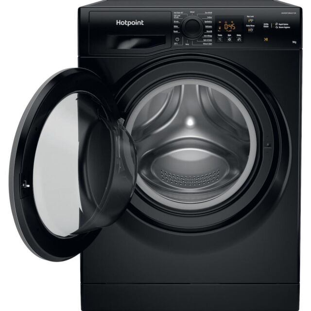 Hotpoint NSWF 944C BS UK N Washing Machine - Black