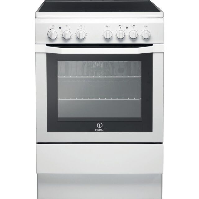 Indesit I6VV2AW Freestanding Electric Cooker - White