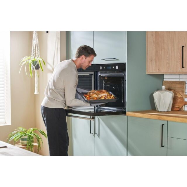 Hotpoint MP 676 IX H Built-In Microwave - Stainless Steel