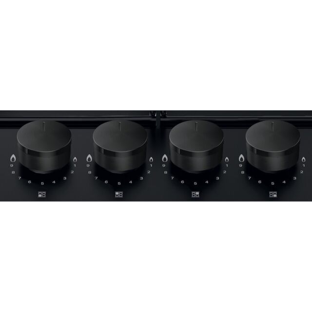 Hotpoint PPH 60P F NB Gas Hob - Black