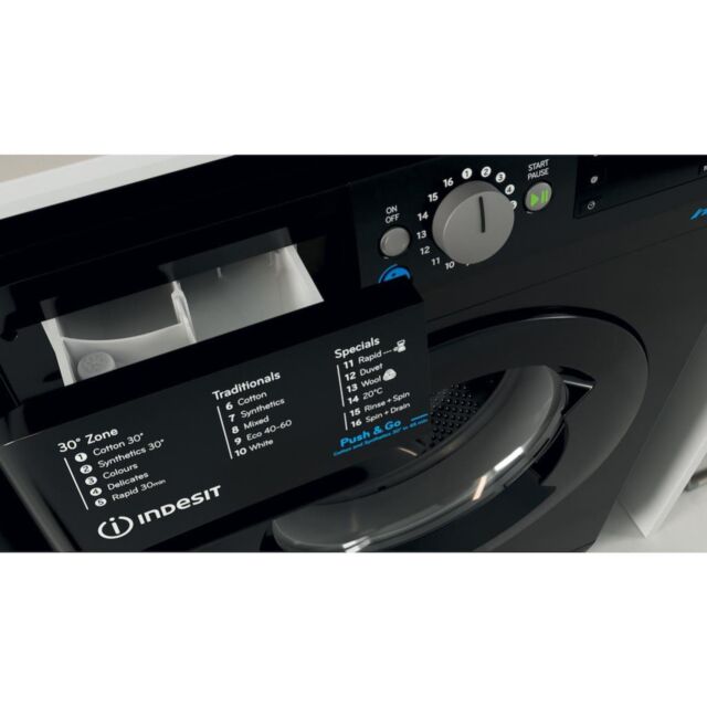 Indesit BWE 71452 K UK N Innex Washing Machine - Black