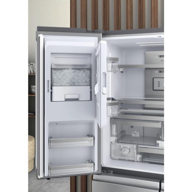 Hotpoint HQ9I MO1L UK Active 4 Door Fridge Freezer - Stainless Steel
